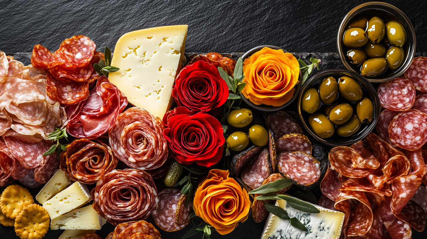 Plateau apéro charcuterie et fromage de L'épicurien
